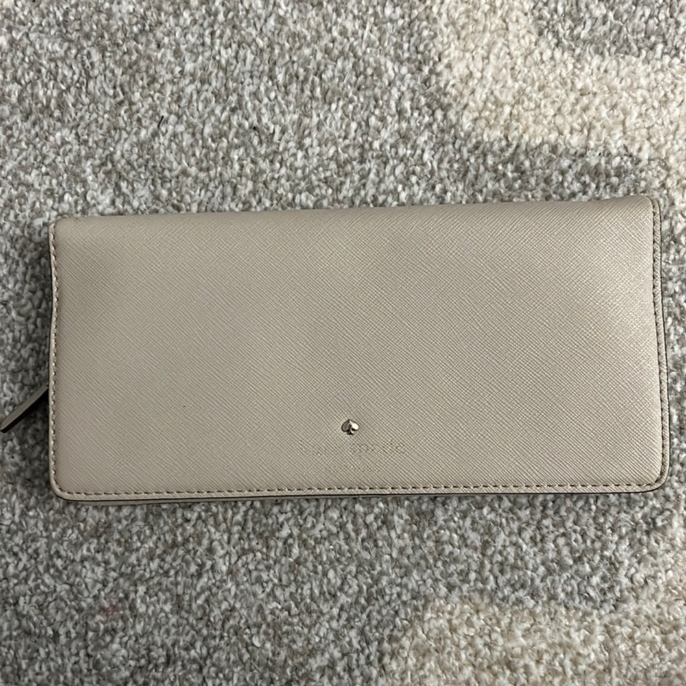 Kate Spade Neutral Large Wallet